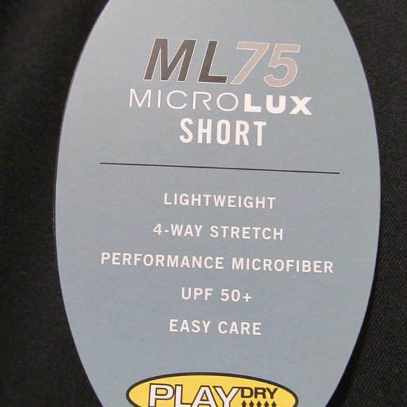 NWT Greg Norman Mens Shorts Black Size 38 ML75 Microlux Stretch Play Dry - Picture 10 of 16